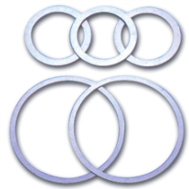 С плоским прямоугольным профилем